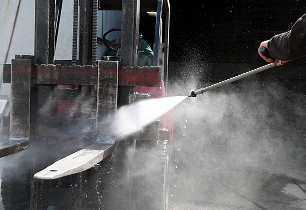 Post-Construction Pressure Washing in New Eagle, PA